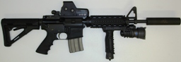 COLT M4 COMMANDO, GEMTECH M4-02 SUPPRESSOR